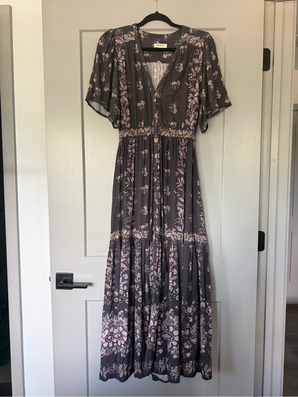 Spell And The Gypsy Collective Rebel Spirit Gown Maxi Dress Size Small - Picture 2 of 13